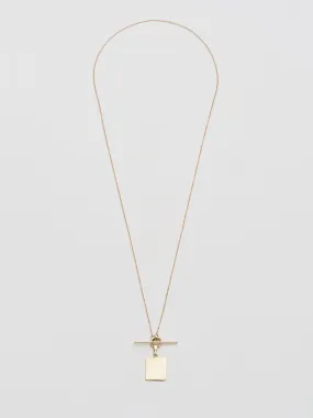 Square & Toggle Necklace