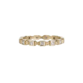 Square Diamond Eternity Band