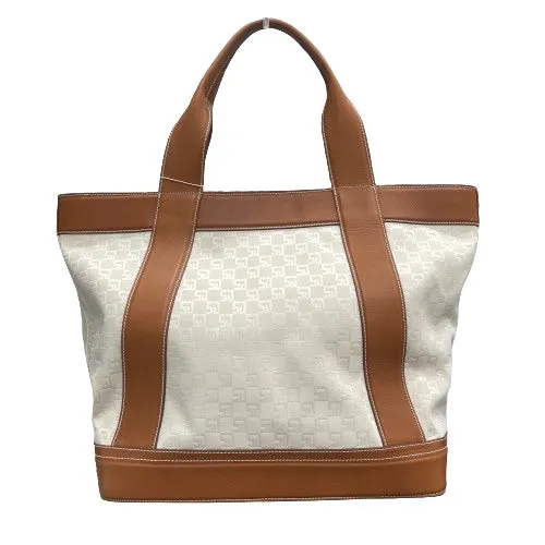 St. John Vintage Luggage Monogram Tote