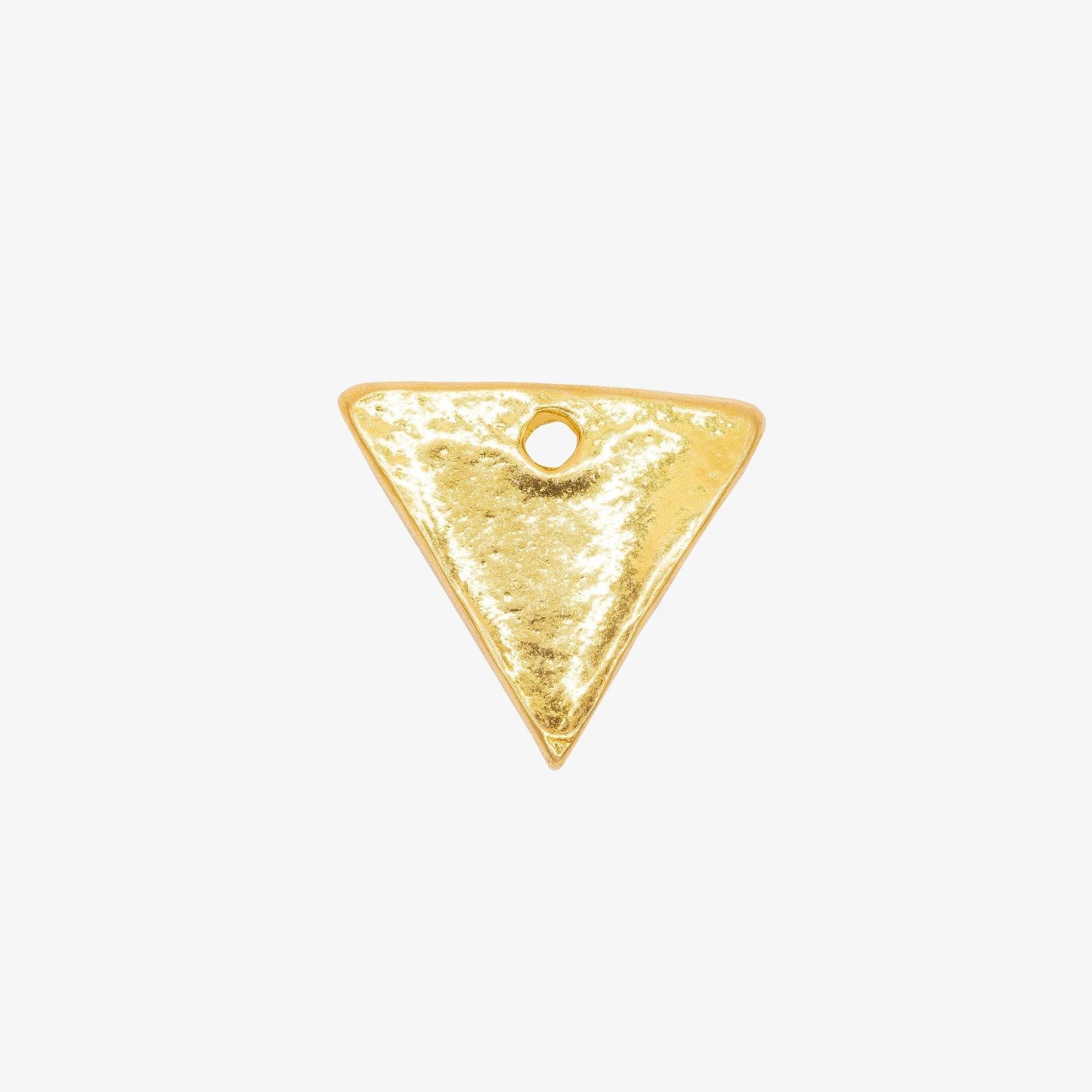 Triangle Charm Wholesale 14K Gold, Solid 14K Gold