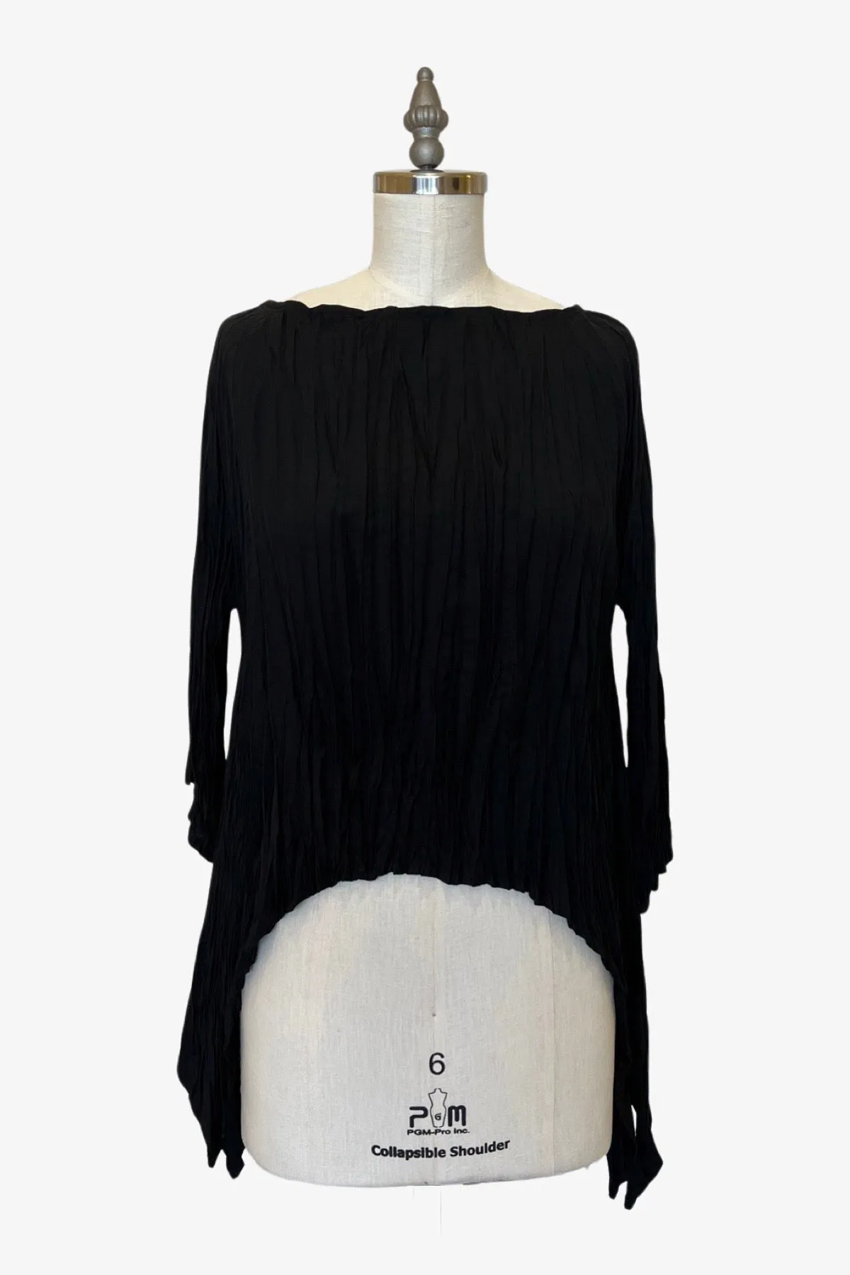 Twisted Square Top | Black