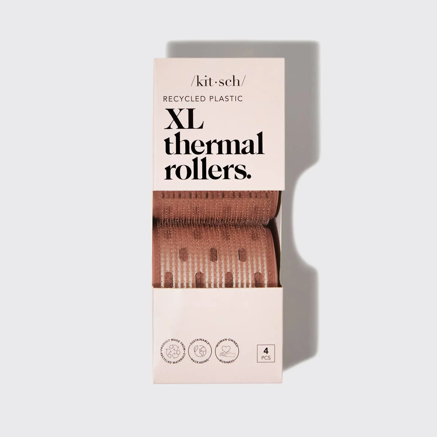 XL 4-Piece Thermal Roller Set, Terra Cotta | Kitsch